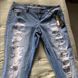 Torrid distressed jeans style: boyfriend